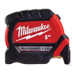 Milwaukee 4932464599 - Μετροταινία με Αυτόματη Επαναφορά και Μαγνήτη 27mm x 5m