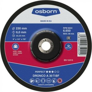 Dronco Perfect 3186041100 - Δίσκος Λείανσης Μετάλλου 180mm Πάχος 6.0mm