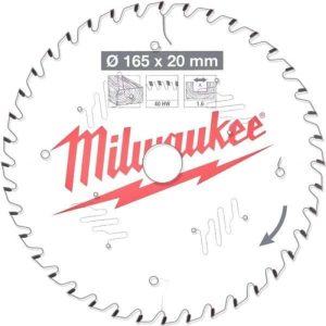 Milwaukee 4932471932 - Δίσκος κοπής ξύλου 165mm