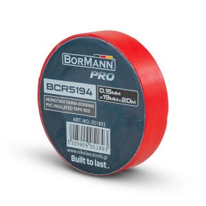 Bormann Pro BCR5182-10 - Μονωτική ταινία κόκκινη (050896)