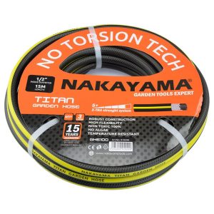 Nakayama GH6100 - Λάστιχο τιτάν 3 επιστρώσεις 15Μ 1/2'' (019299)