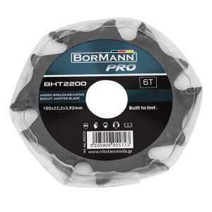 Bormann Pro BHT2200 - Δίσκος φρεζοκαβαλιέρεας 100*22,2*3,92mm 6T (055723)