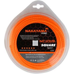 Nakayama Pro NC1019 - Μεσινέζα Square Twist 1.6mm-15m (043225)