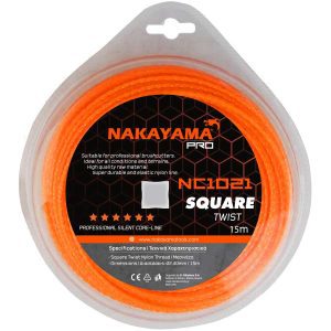 Nakayama Pro NC1020 - Μεσινέζα Square Twist 2.0mm-15m (043232)