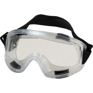 Bormann Pro BPP2410 Γυαλιά/μάσκα προστασίας με διάφανο φακό με αντιθαμβωτική επεξεργασία και 4 οπές εξαερισμού (051657)
