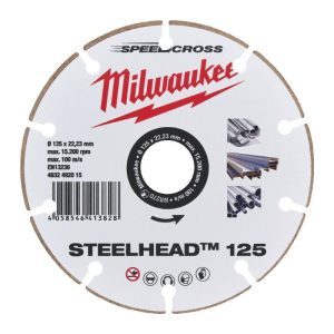 Milwaukee 4932492015 - Δίσκος STEELHEAD™ Διαμαντέ Ø 125 MM